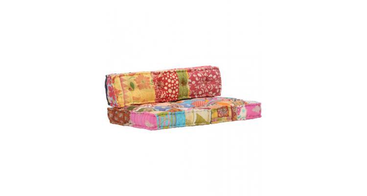 Perna pentru canapea din paleti, multicolor, textil, petice Alti producatori